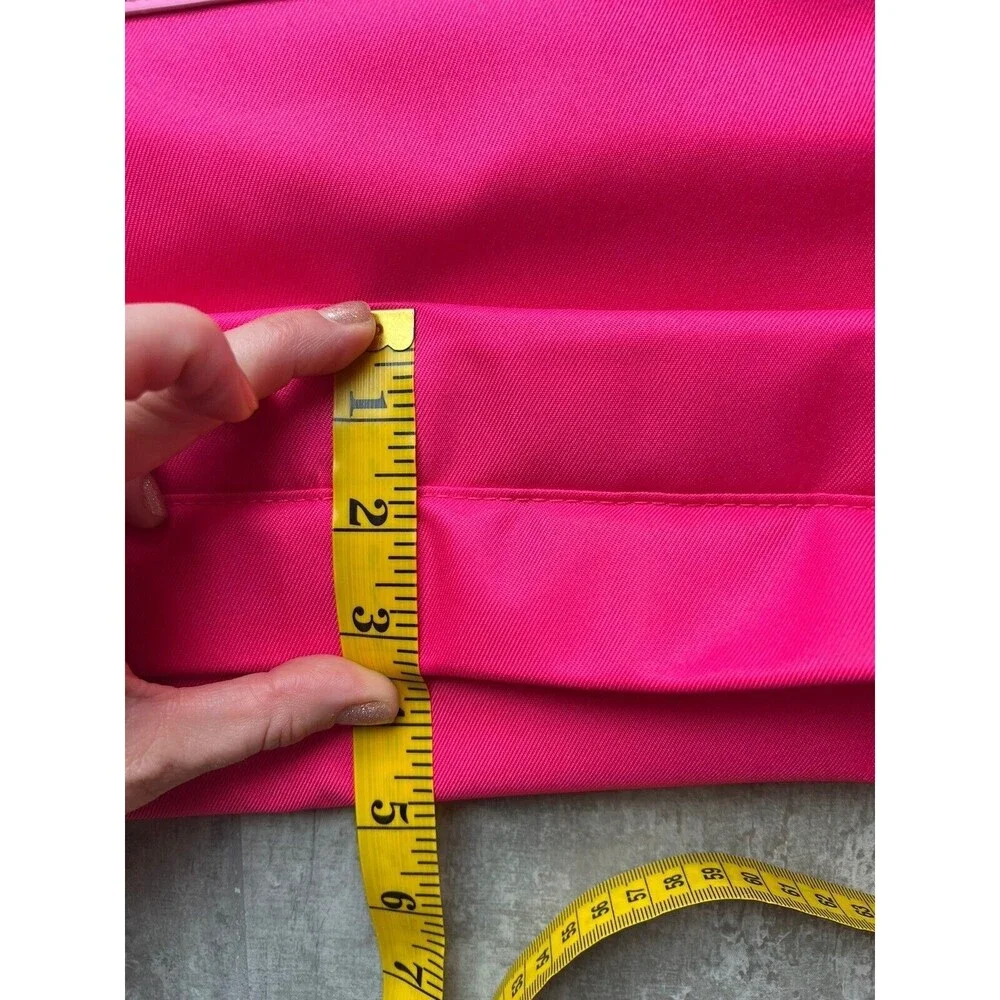 CLINIQUE Limited Edition Hot Pink Shopper Beach Tote Bag Travel Library Eco NEW